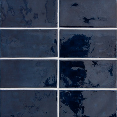 Magma 2" x 5" Zellige Italian Porcelain Subway Tile