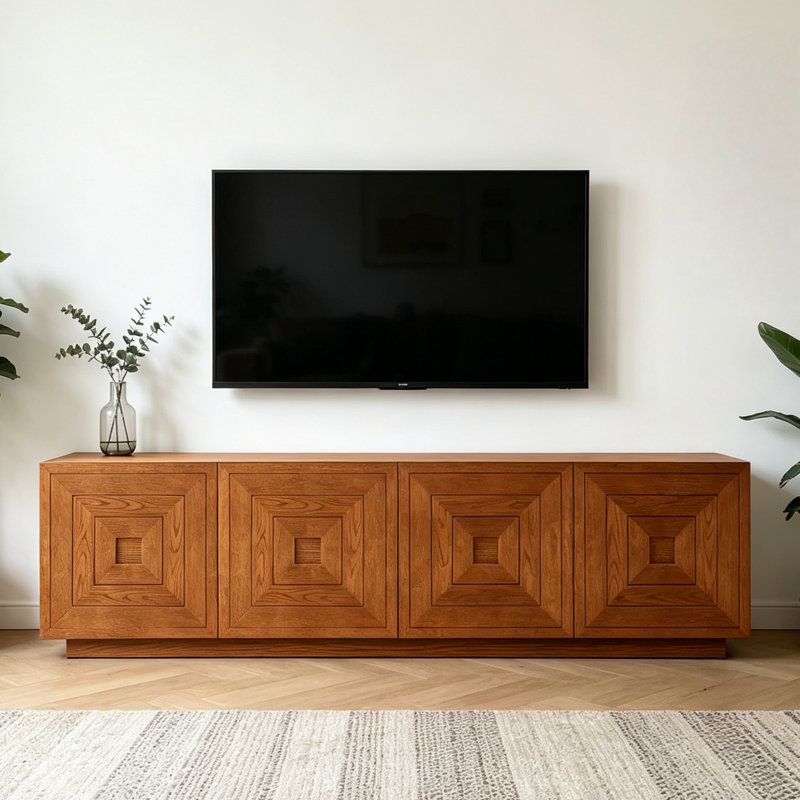 Meuble télé rétro et simple