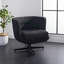 Fauteuil demi-tonneau pivotant de 27,17 po Arnelle-369271664