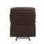 Fauteuil inclinable souple, fauteuil inclinable en tissu tissé beige-1910390146