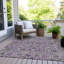 Tapis mauve lavable à la machine intérieur / extérieur Xhevrie-441671877