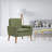 Cristyle 29'' Wide Upholstered Linen Arm Accent Chair-1604128847