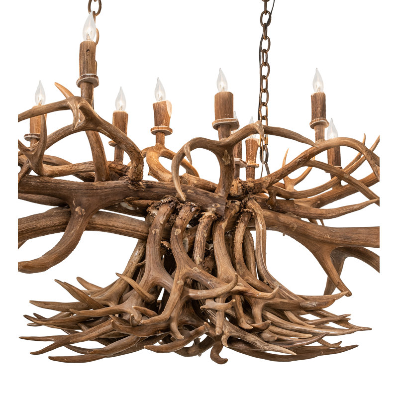 Rustic Lodge 10 - Light Chandelier