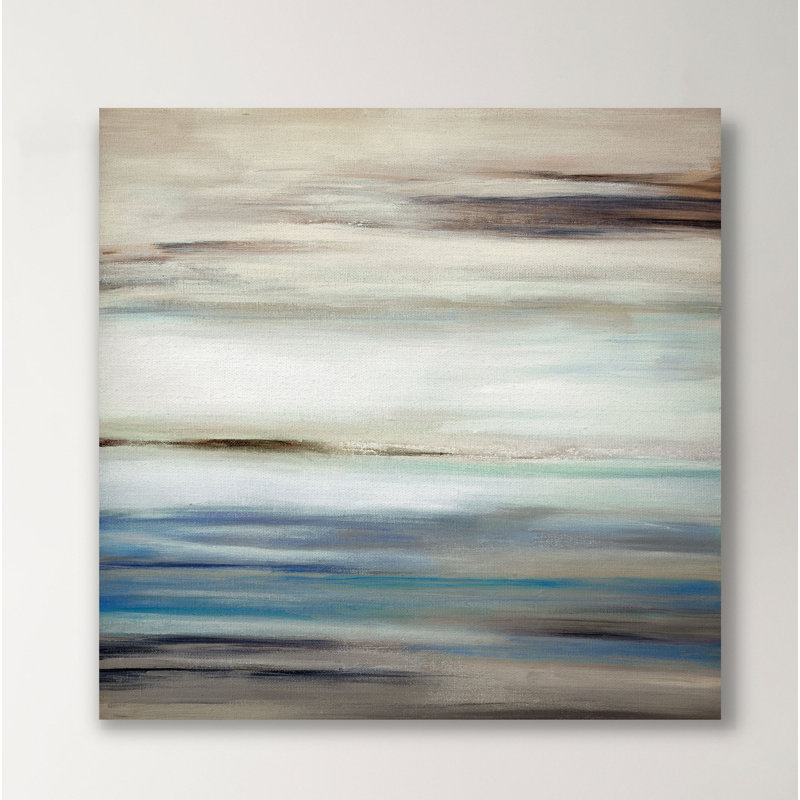 « sanibel lever », peinture sur toile tendue, H 40 po x l 40 po x P 1,5 po