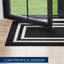 Tapis touffetés à deux lignes Nautica