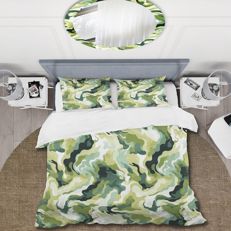 Rebel Soul - Ensemble de housse de couette camouflage - Polyester en microfibre