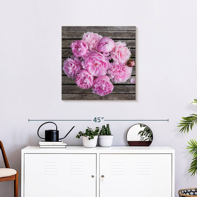 Bouquet de pivoines roses Harnek