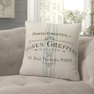  Grain Sack Throw Pillow