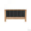 Base de lit en bois de pin de style Mid-Century moderne-547851857-547851859