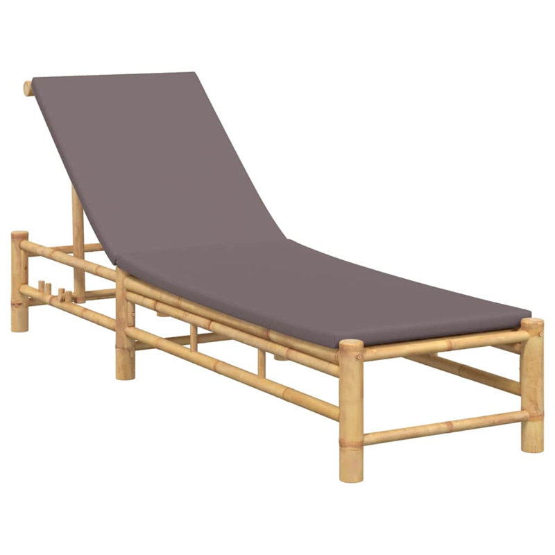 Sun Lounger 100% Polyester Large, Beige