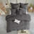 Brooklyn Cotton Jacquard Comforter Set with Euro Shams and Throw Pillows-921994148-896363537