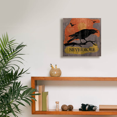  'Raven' by Erin Clark Canvas Wall Art, 26" x 26"