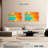 Avery Orange And Blue Abstract-106801810