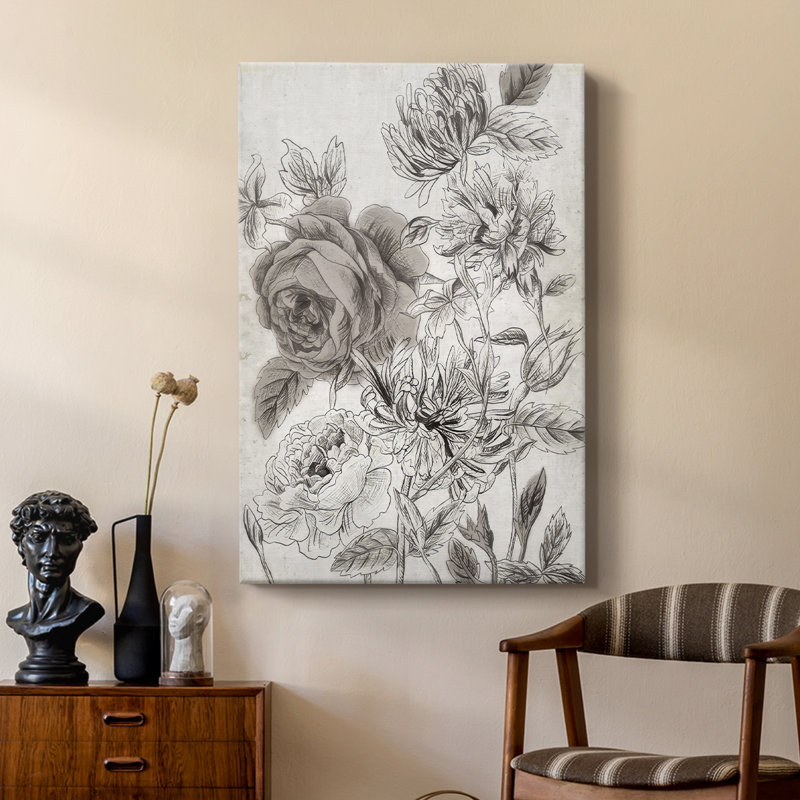 Potpourri Impression I -Custom Wrapped Gallery Cavas, 48" H x 32" W
