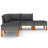 Brause 5 Piece Lounge Chair with Cushions-1009888980-1009888981