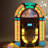 Arkrocket Tabletop Mini Jukebox CD Player