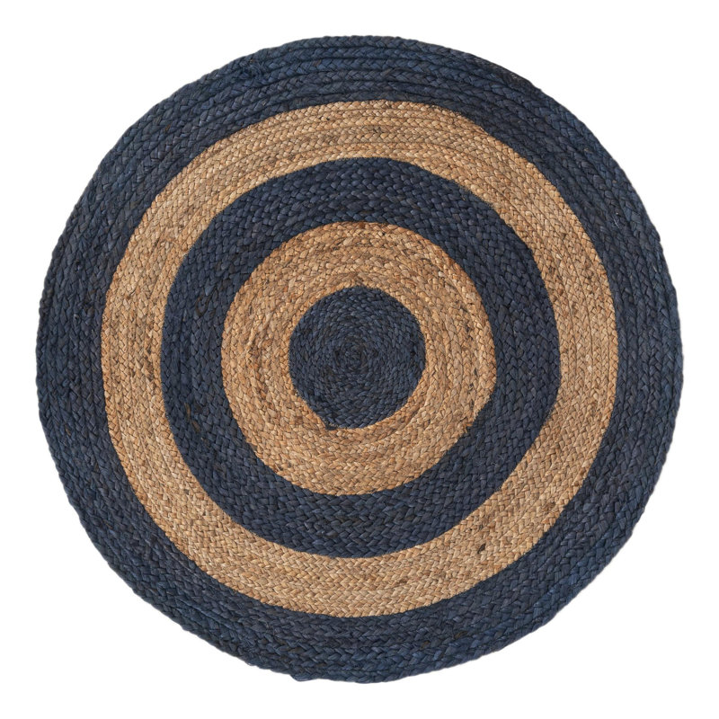 Morane Striped Indoor Rug, Round 3'3"