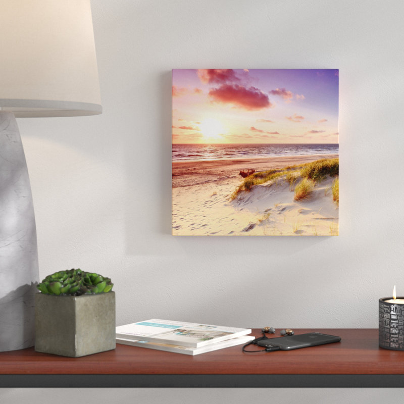 Sea Harmony - No Frame Print on Glass, 80 cm H x 80 cm B x 1.5 cm T