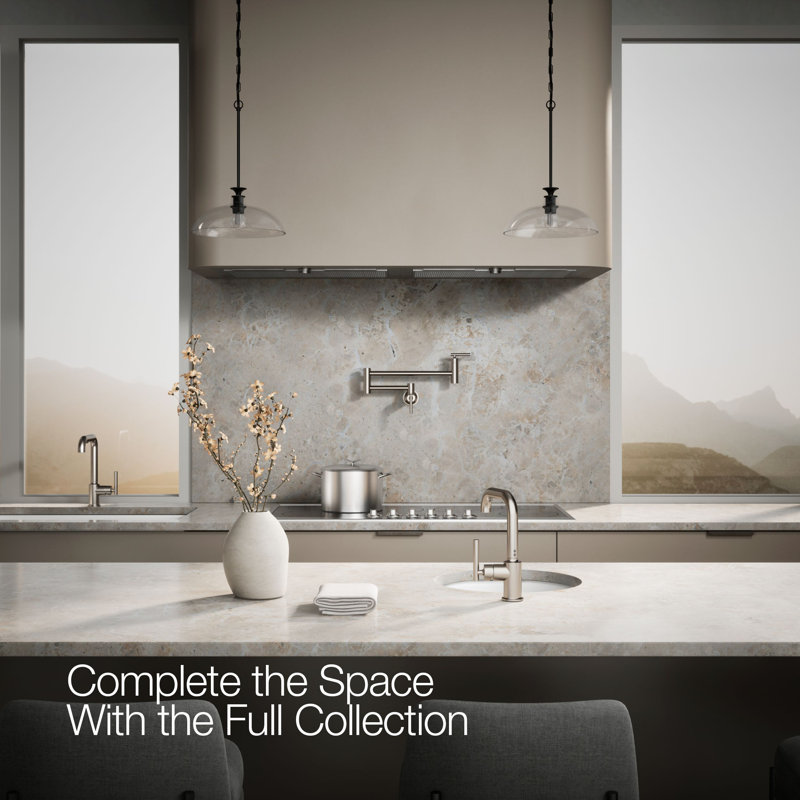 Purist® Bar Faucet with Accessories, Vibrant Stainless