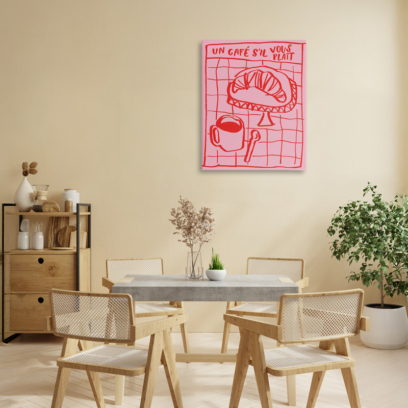 «Cafe Brunch Doodles», conception par Jenaya Jackson, H 20 po x l 16 po