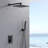 Rain Dual Shower Head 2.5 GPM GPM-61567073