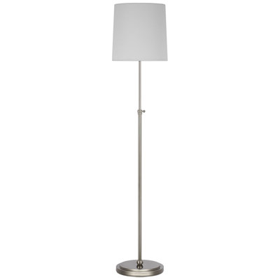 Thomas O'Brien Bryant 52" Adjustable Cordless Floor Lamp with Linen Shade