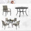 Alyah Round 5 - Piece 4 - Person 106.7Cm Outdoor Table Set-1514935447