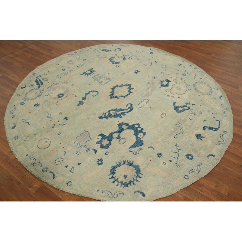 Tapis rond Oushak 8 x 8