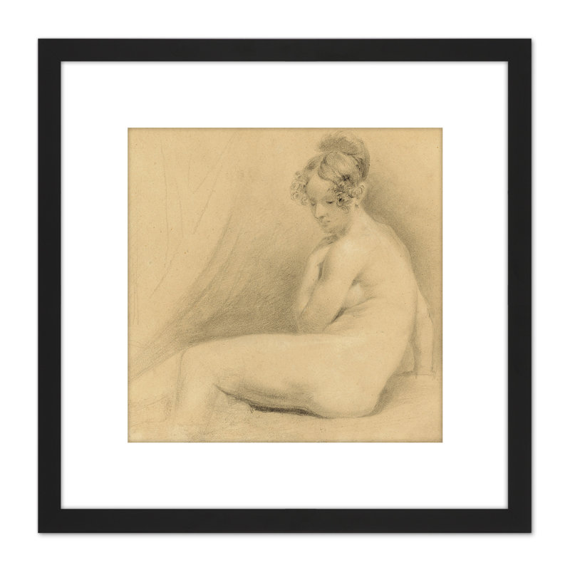 Academy Study 1820 by John Constable - Single Picture Frame Print