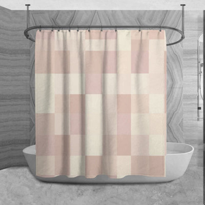 Shalisa Microfiber Shower Curtain