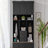 75'' H Entryway Hall Tree with Bench and Storage, 5-in-1 Modern Hall Tree with Coat Rack, 6 Drawers, 3 Cabinets and 3-Tier Top Storage for Hallway, Entryway, Living Room, Mudroom-1895196546