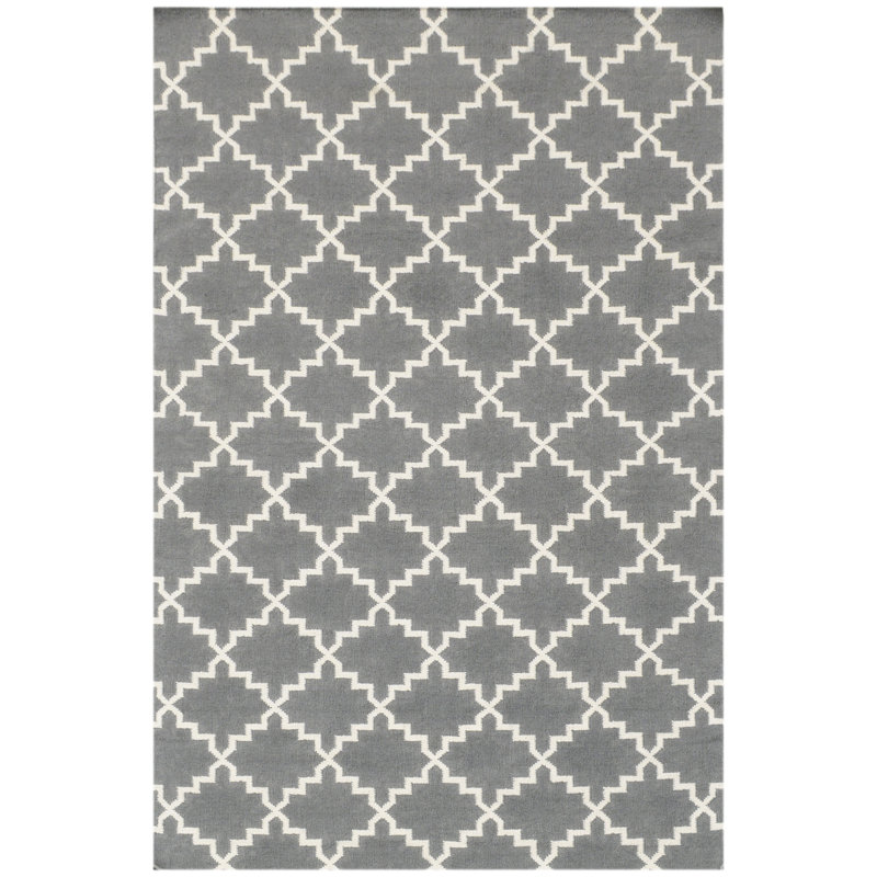 Eugenie Geometric Hand Woven Area Rug, Rectangle 155 x 240cm