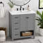 Meuble-lavabo de 30 po avec lavabo et rangement spacieux-133993126