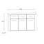 Hillsborough 136cm Sideboard