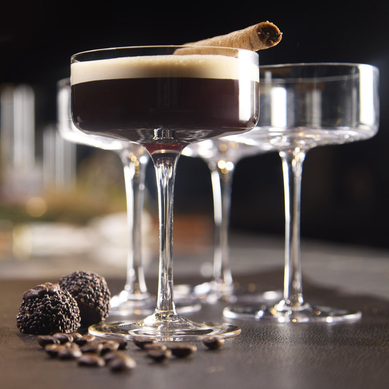 Clear Cocktail Martini Coupe Glass 6.5oz