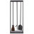 Felix 3 Piece Fireplace Tool Set