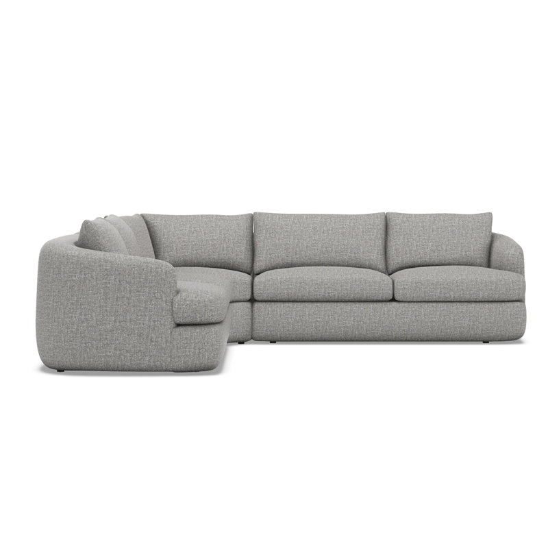 Jules Fabric 3 Pc Sectional, 1697-011