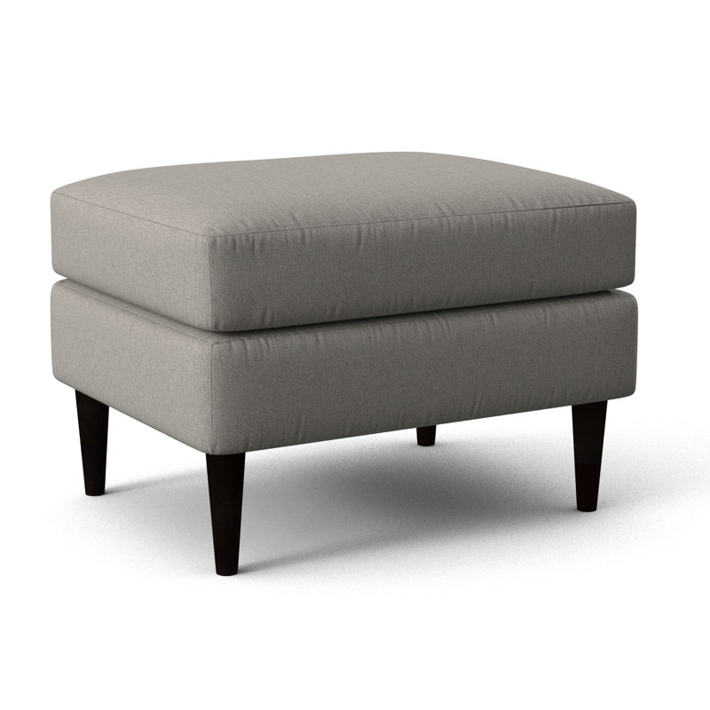 Potter Ottoman, Azure Polyester 71551L51, City Dark