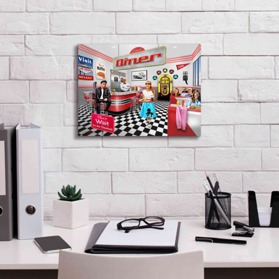 '37 Comet Diner' by Chris Dobrowolski, Canvas Wall Art