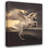 Trinx Babette Gallery Wrapped Canvas Art Titled: Pegasus With Roses-1102746086