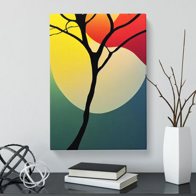 Apple Tree Minimalism - Wrapped Canvas