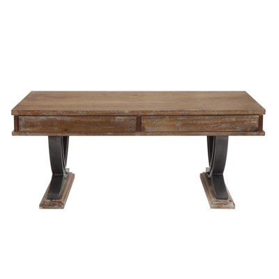 Table basse à tréteaux Brevon