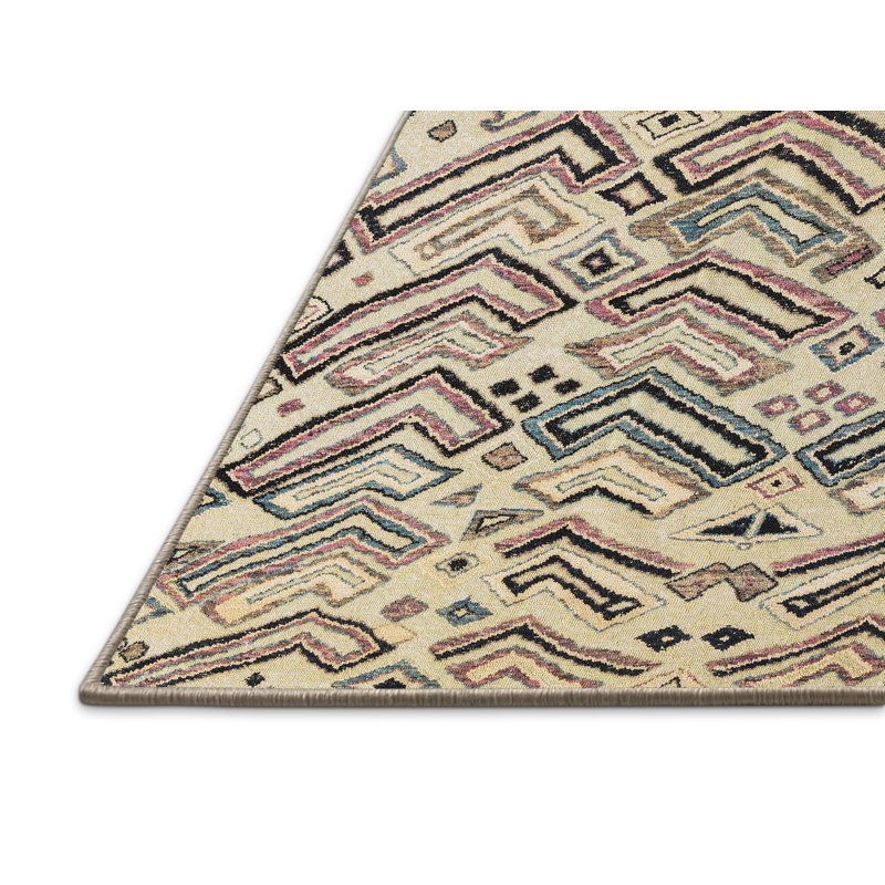 Tapis abstrait moderne 4741, Rectangle 7 pi x 10 pi