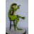 Comedic Green Frog Bronze Statue - Size: 25"L X 20"W X 30"H.