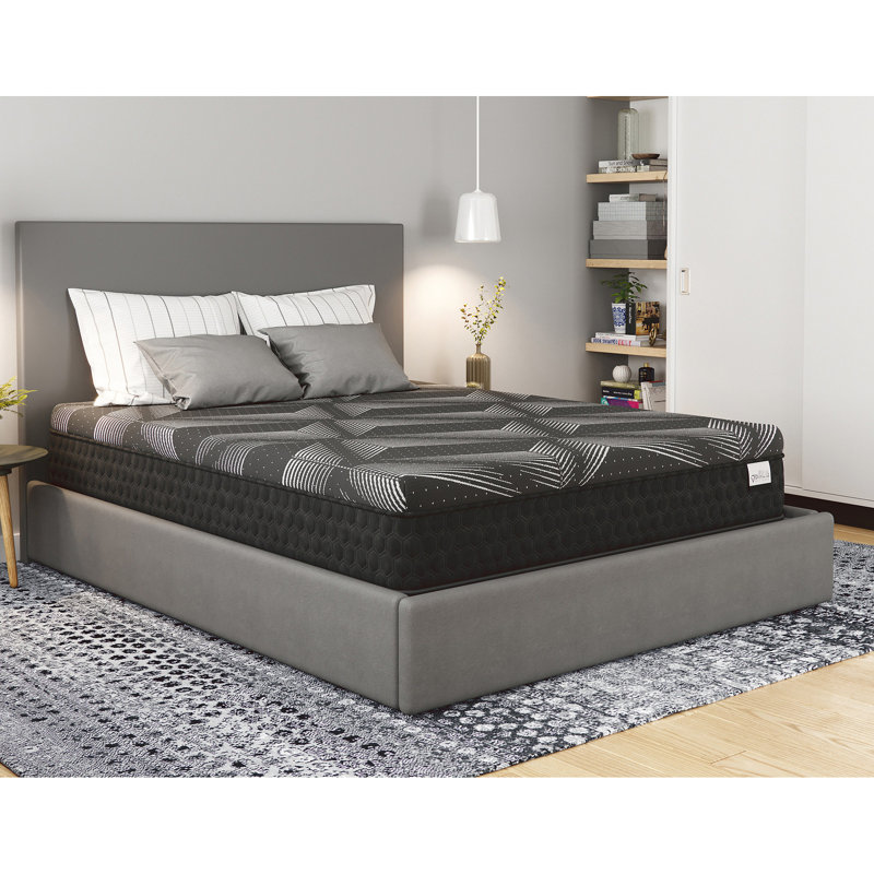 11" Firm Queen Copper Mattress, White, 60"x80"x12.5", 98 Lb, King, 12.79"