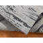 Tapis gris en soie pure avec laine noué à la main 3 pi x 5 pi 6 po 614035CD15D94CDAAE74C30A6F47613D