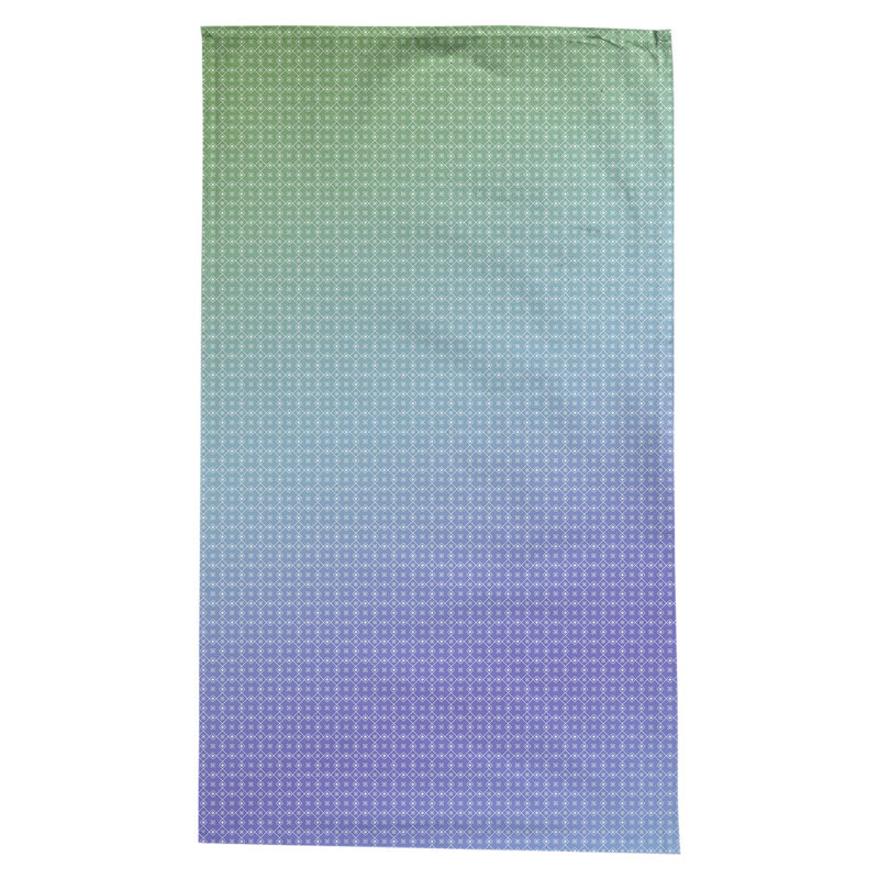Nappe à motif napperon Avicia, Bleu / Vert / Mauve