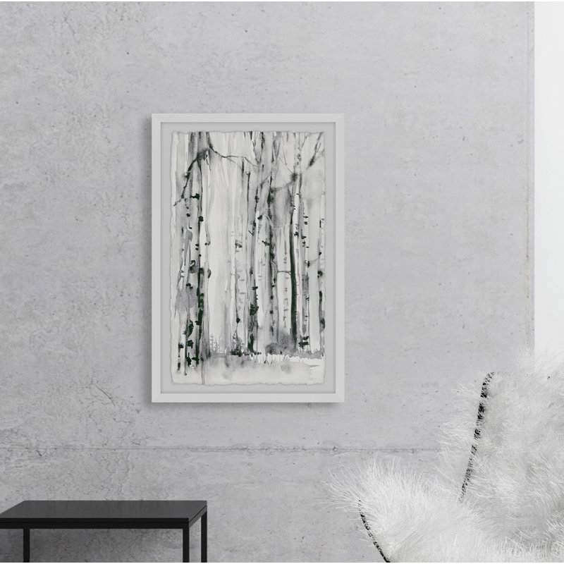 Woodland Patches by Parvez Taj - Single Picture Frame Painting, 30 cm H x 20 cm W