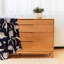 Commode d'appoint moderne en bois massif