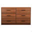 Commode 6 tiroirs avec grands tiroirs en tissu-1438676009